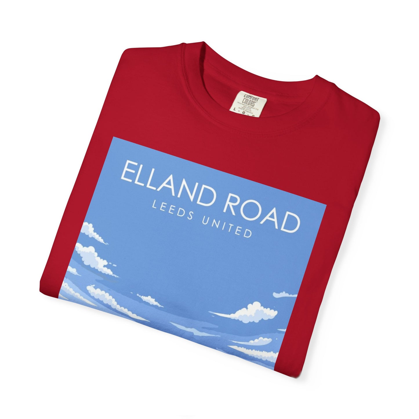 LUFC News Graphic Tee | Garment-Dyed Unisex T-Shirt