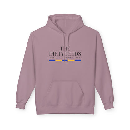 LUFC “The Dirty Leeds: Pride of  Yorkshire” Softstyle Fleece Hoodie - Lufcnews.co.uk