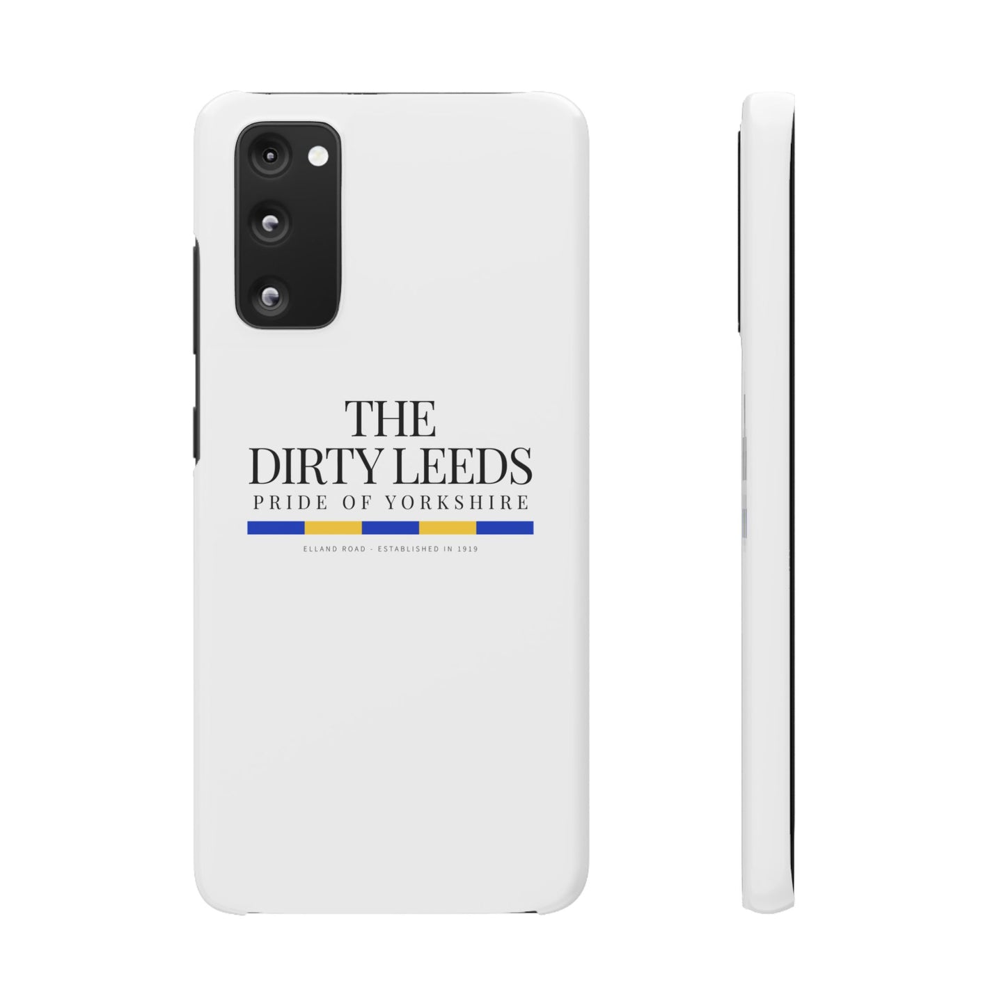 LUFC “The Dirty Leeds: Pride of  Yorkshire” Snap Case