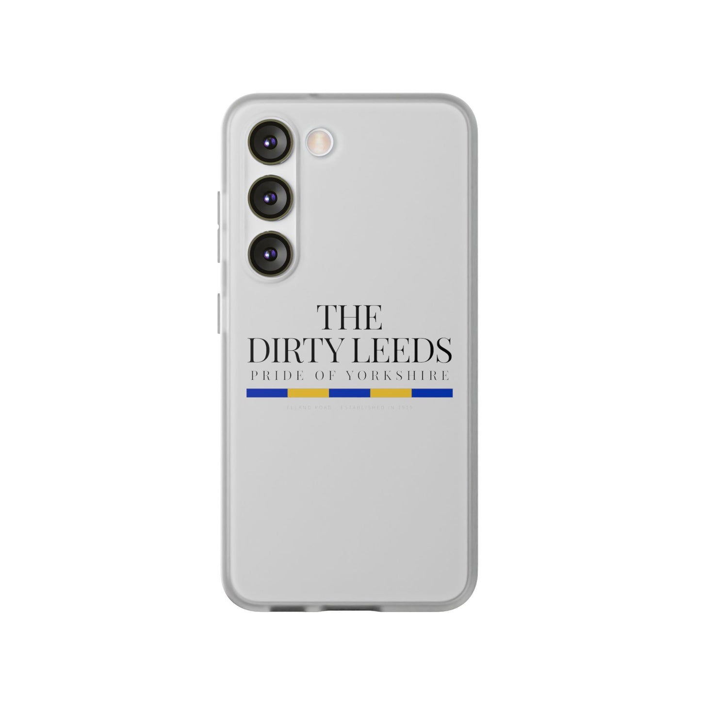 LUFC “The Dirty Leeds: Pride of  Yorkshire” Flexi Phone Case - Lufcnews.co.uk