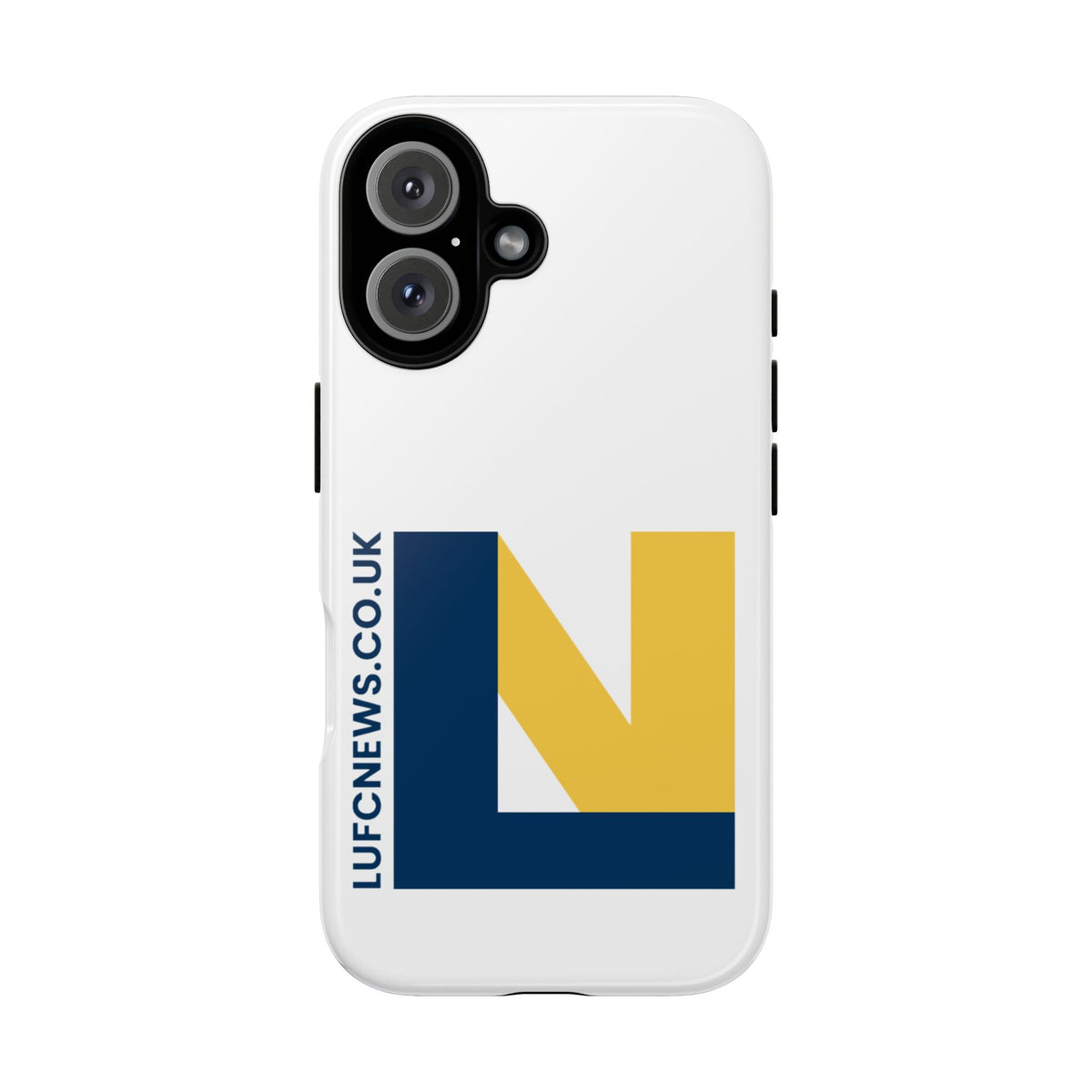 Leeds United 'LUFCNEWS.CO.UK' Phone Case