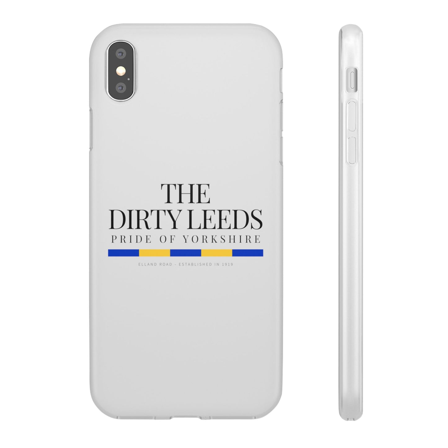 LUFC “The Dirty Leeds: Pride of  Yorkshire” Flexi Phone Case - Lufcnews.co.uk