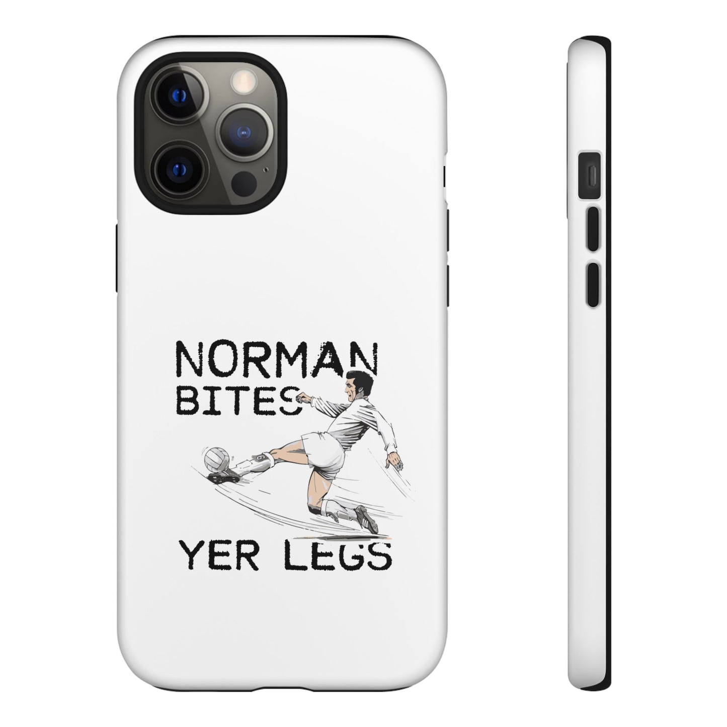 Leeds United NORMAN BITES 'YER  LEGS' Phone Case