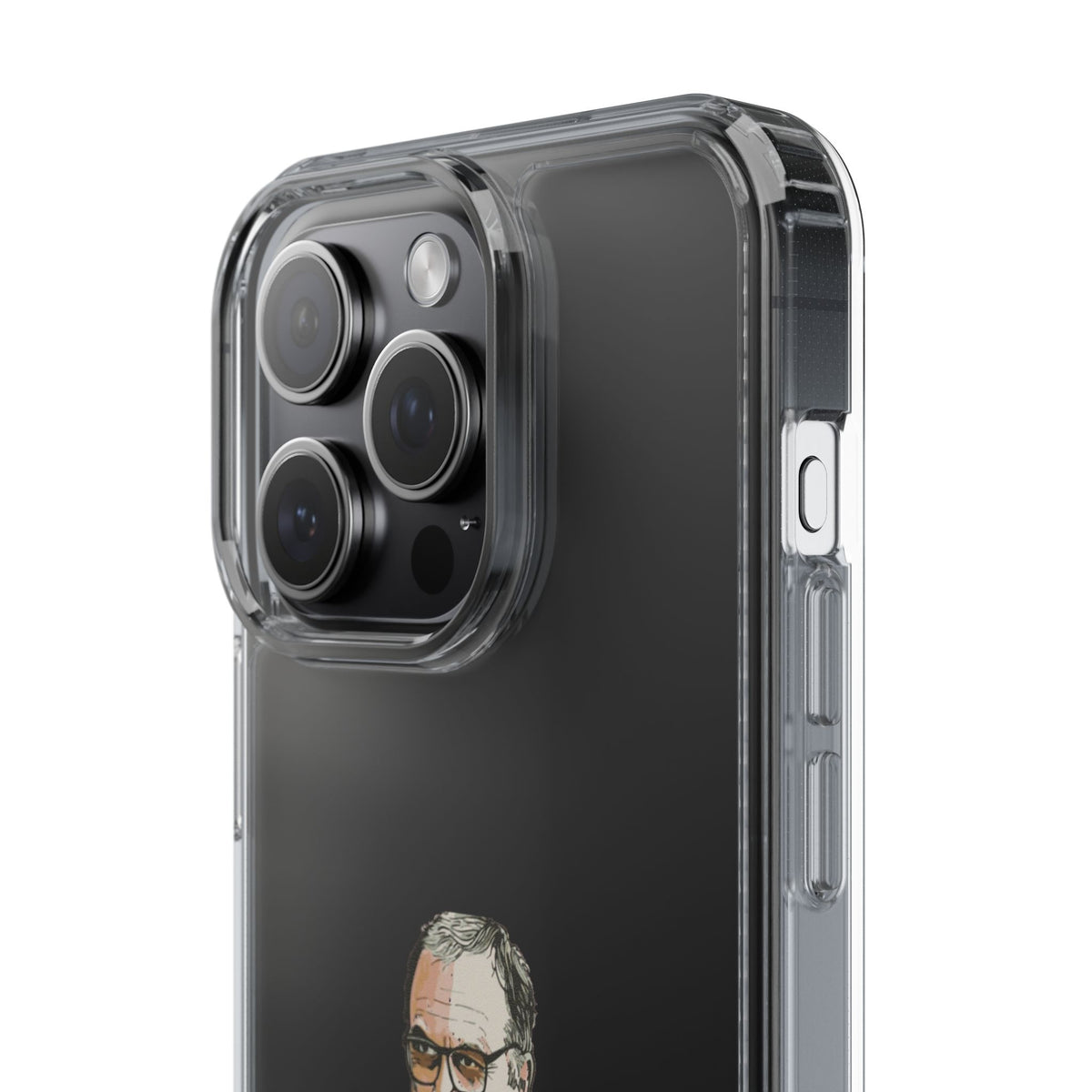 Clear Phone Case - Cartoon Bielsa the Godfather