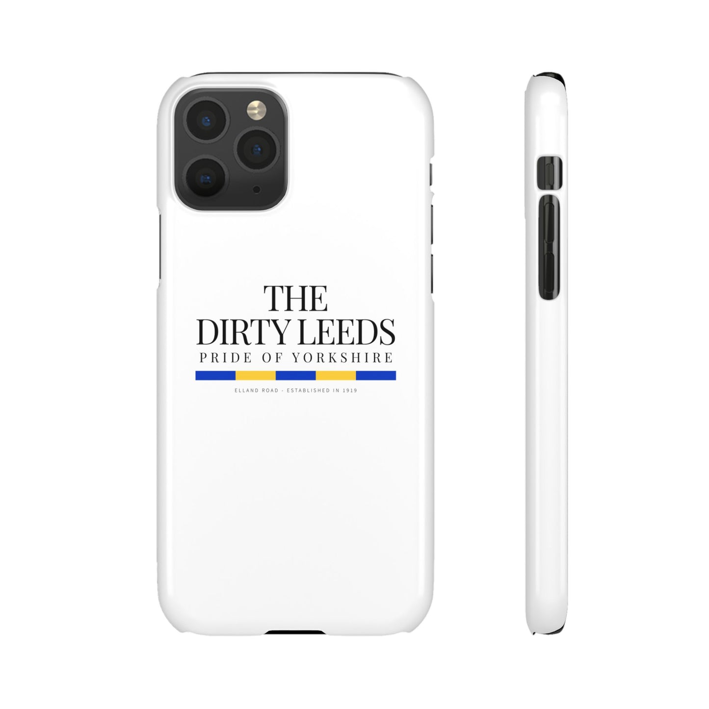 LUFC “The Dirty Leeds: Pride of  Yorkshire” Snap Case