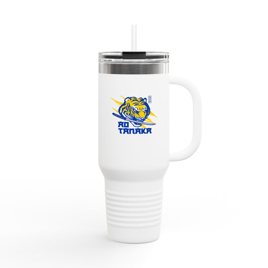LUFC “AO Tanaka” 40oz Insulated  Travel Mug: Premium Stainless Steel  Drinkware for Dedicated Fans