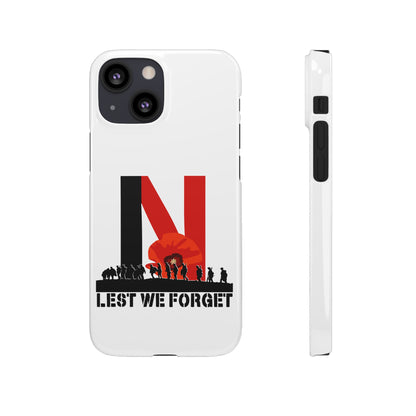 Leeds United "LEST WE FORGET"  Snap Case
