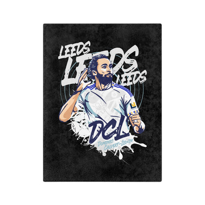 21 LUFC Christmas Velveteen Sports Blanket “ALL LEEDS AREN’T WE” Christmas Edition - Lufcnews.co.uk