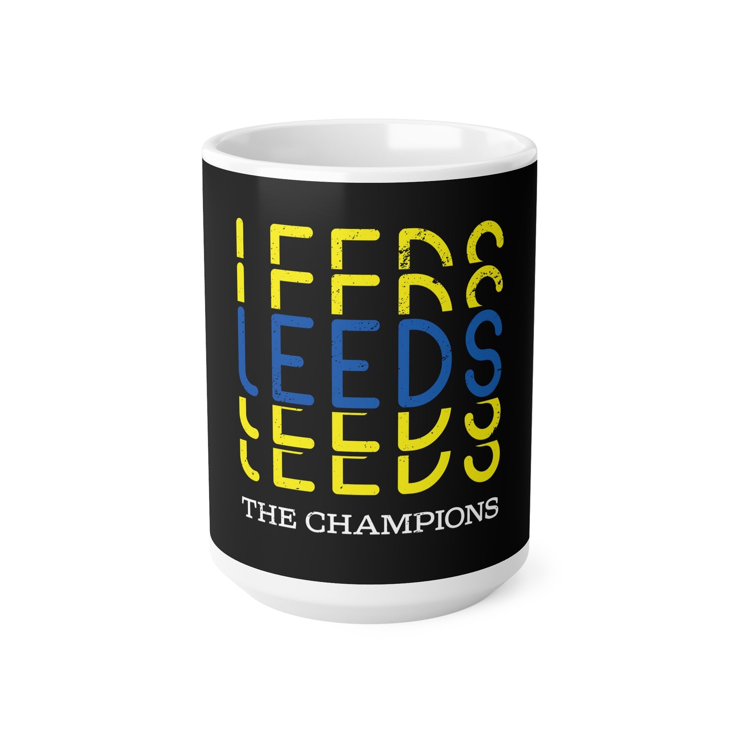 Leeds United “The Champions” Accent  Mug