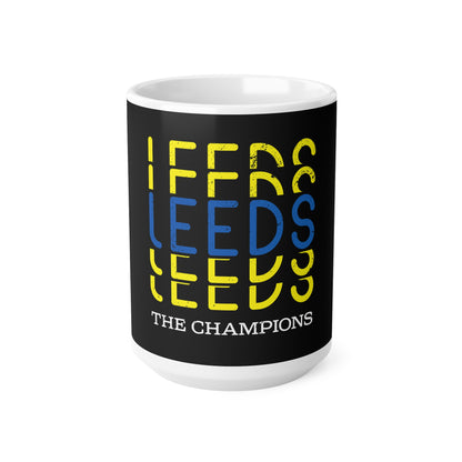 Leeds United “The Champions” Accent  Mug