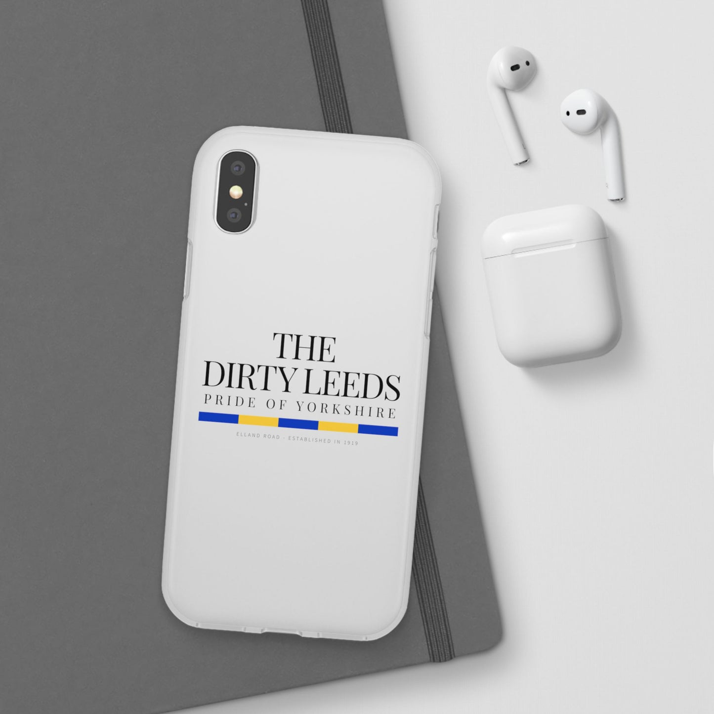 LUFC “The Dirty Leeds: Pride of  Yorkshire” Flexi Phone Case - Lufcnews.co.uk