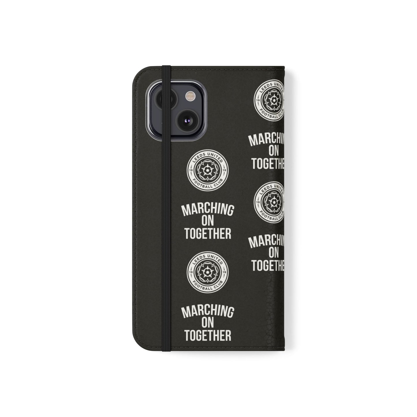 Leeds United "Marching On  Together" Flip Case Phone Wallet