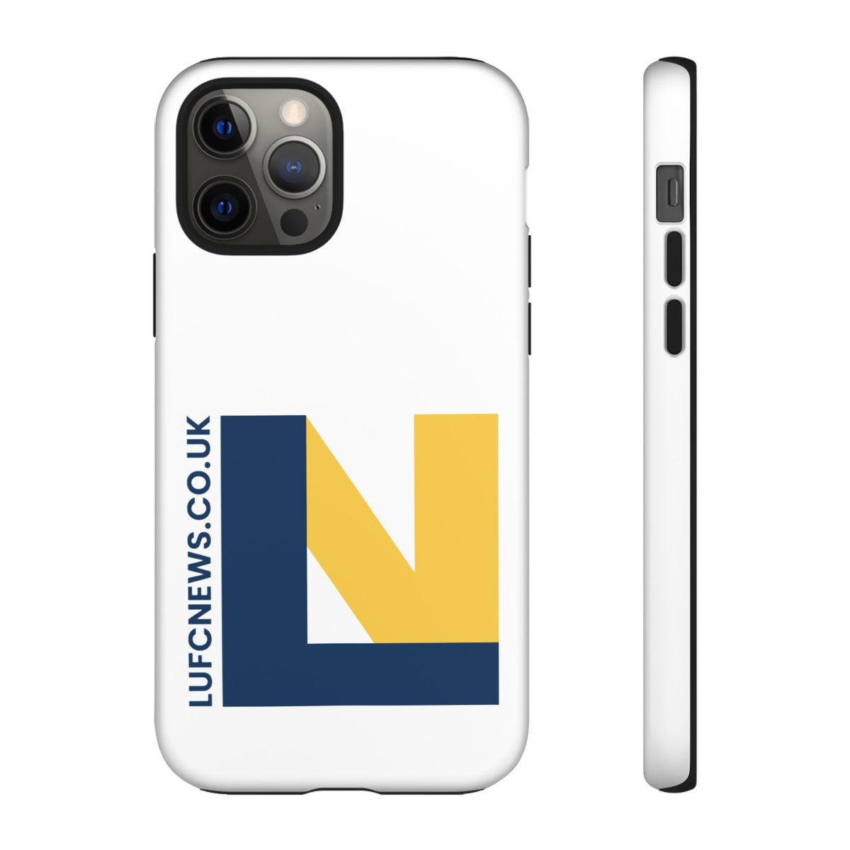 Leeds United 'LUFCNEWS.CO.UK' Phone Case