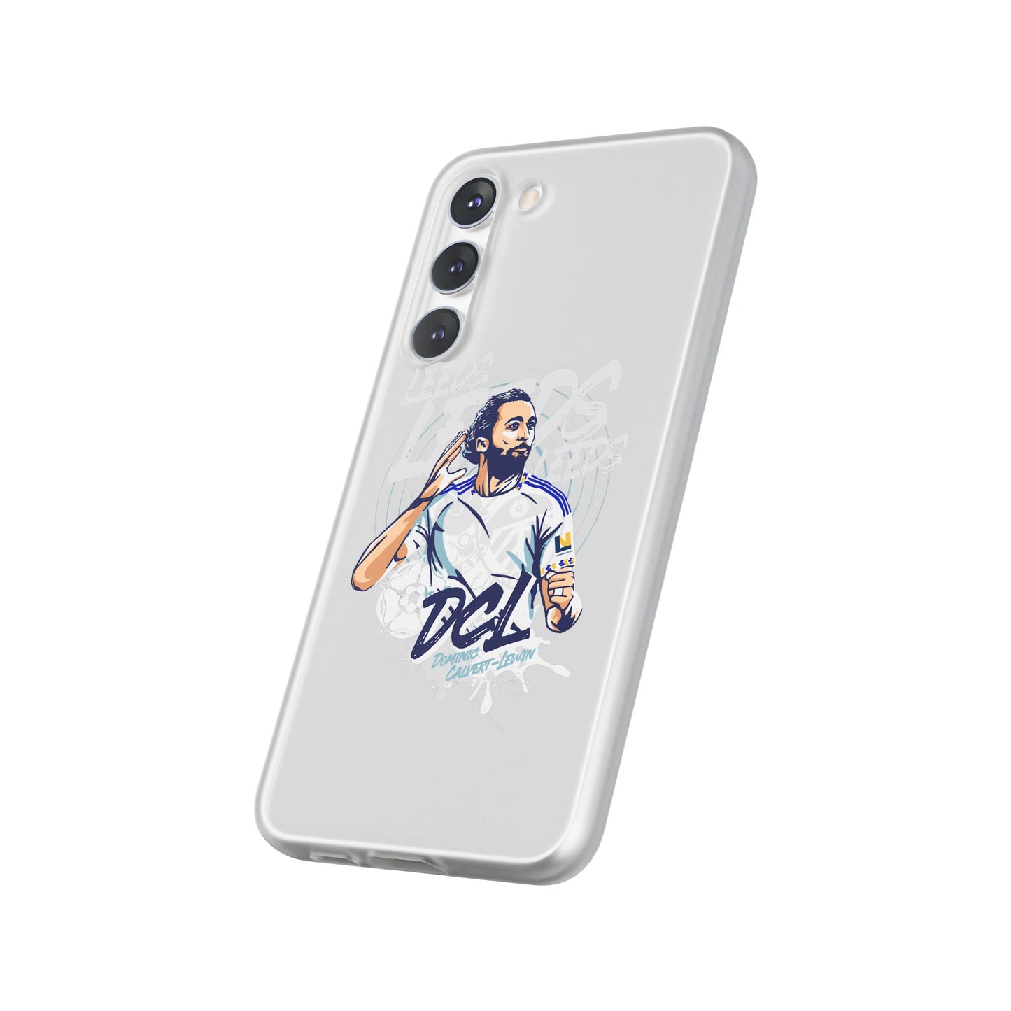 LUFC News “LEEDS: Dominic  Calvert-Lewin” Flexi Case - Lufcnews.co.uk