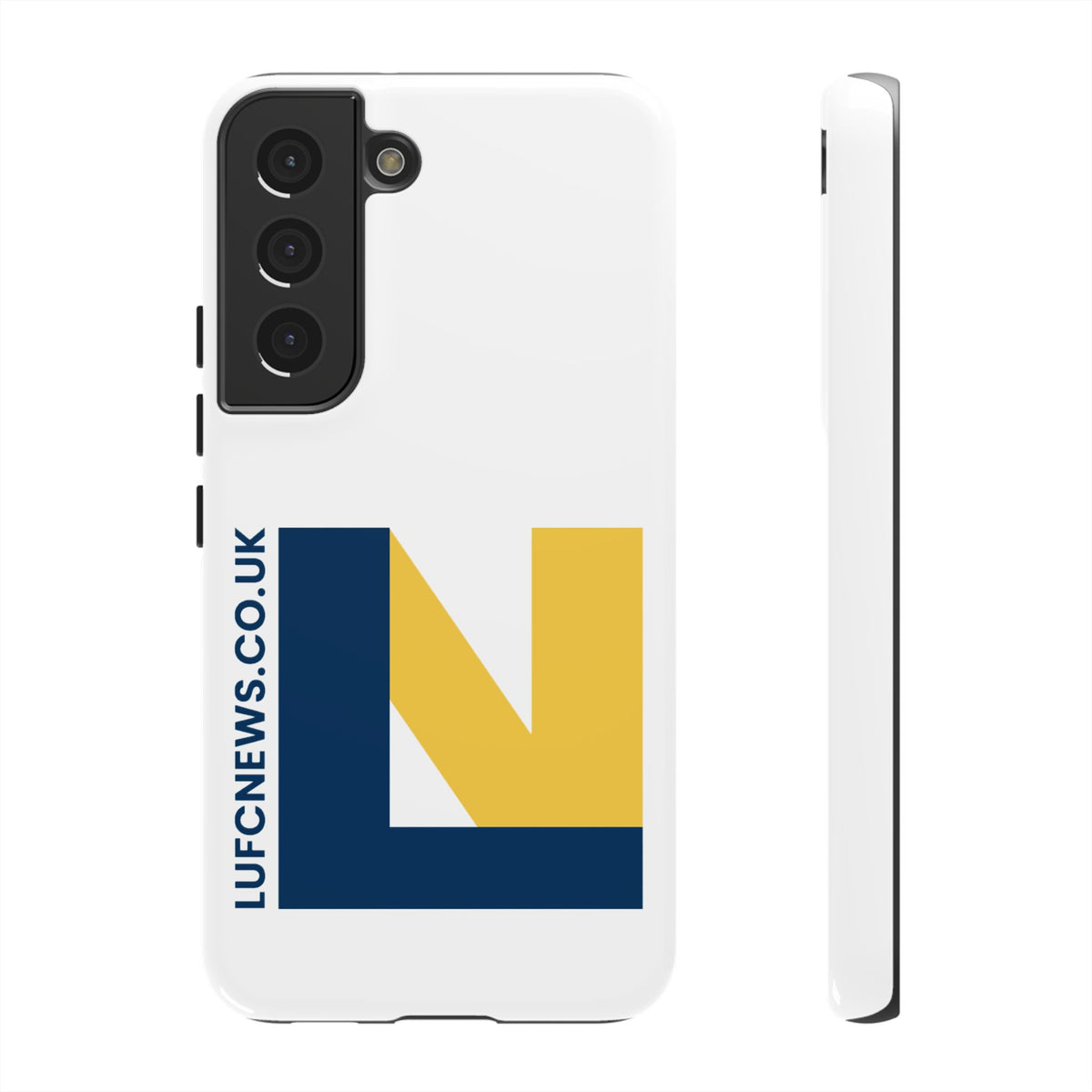 Leeds United 'LUFCNEWS.CO.UK' Phone Case