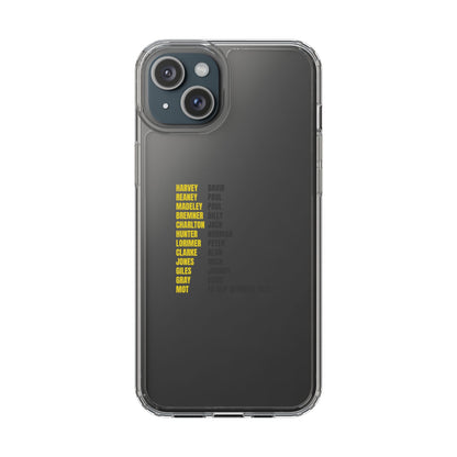 Clear Phone Case - 1972 FA Cup Winners