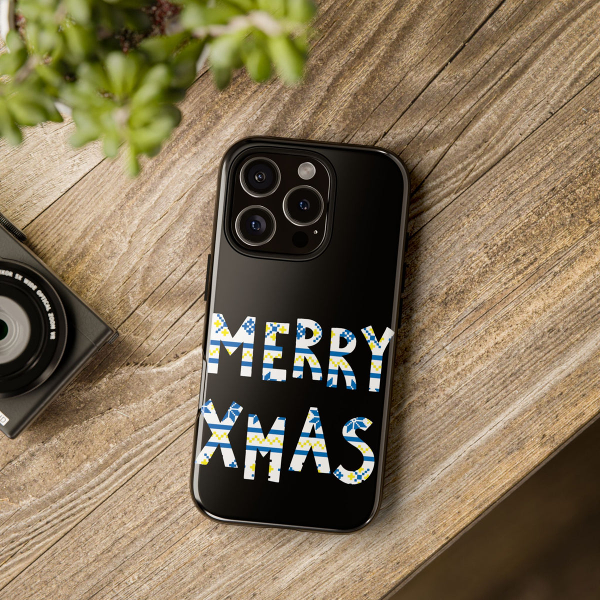 Leeds United 'Merry Xmas' Phone Case: Christmas Edition