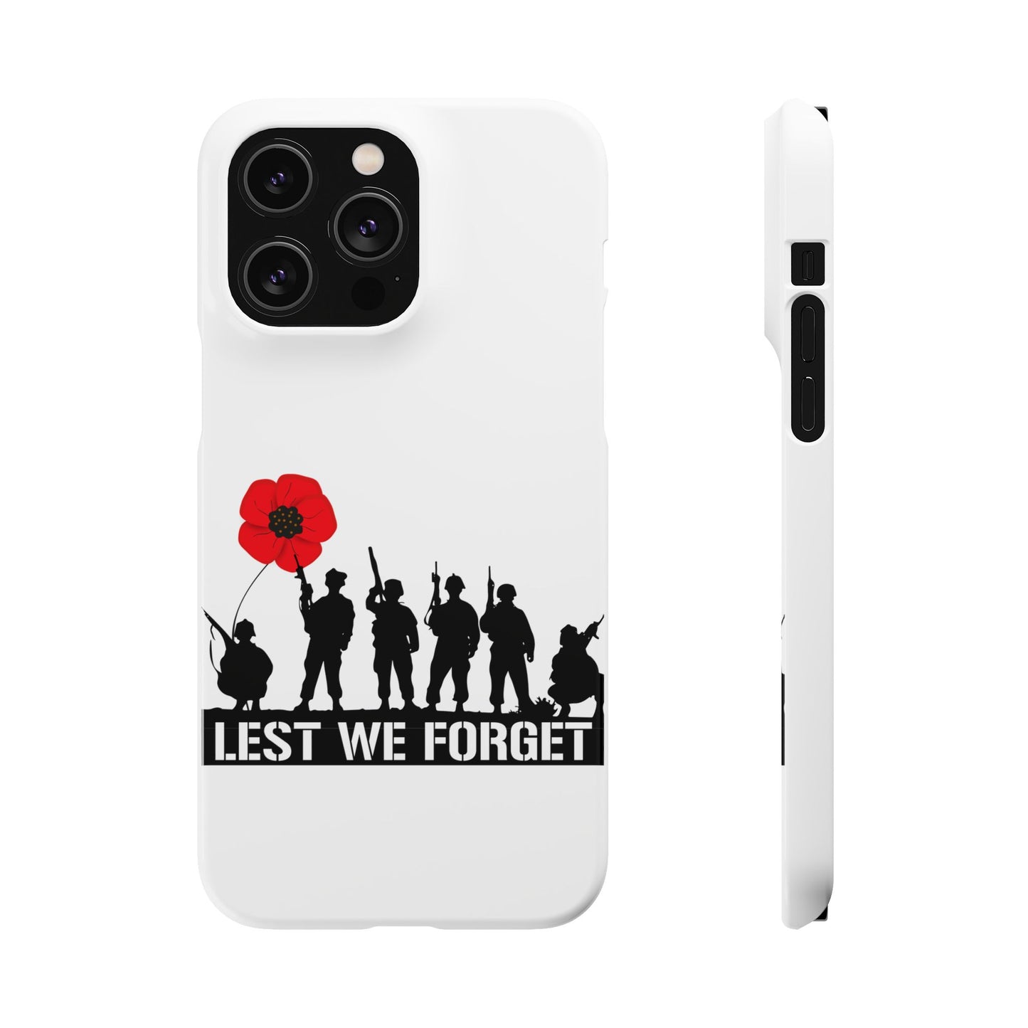Leeds United "LEST WE FORGET"  Snap Case
