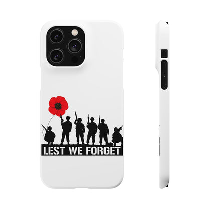 Leeds United "LEST WE FORGET"  Snap Case