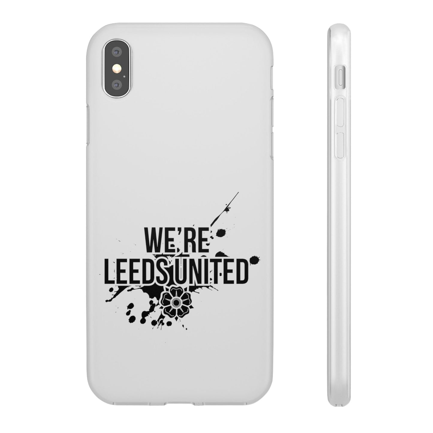 LUFC 'We're Leeds United' Retro  Football: Flexi Case