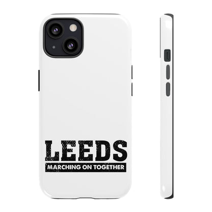 LUFC 'LEEDS: Marching On Together'  Phone Protective Cover - Lufcnews.co.uk