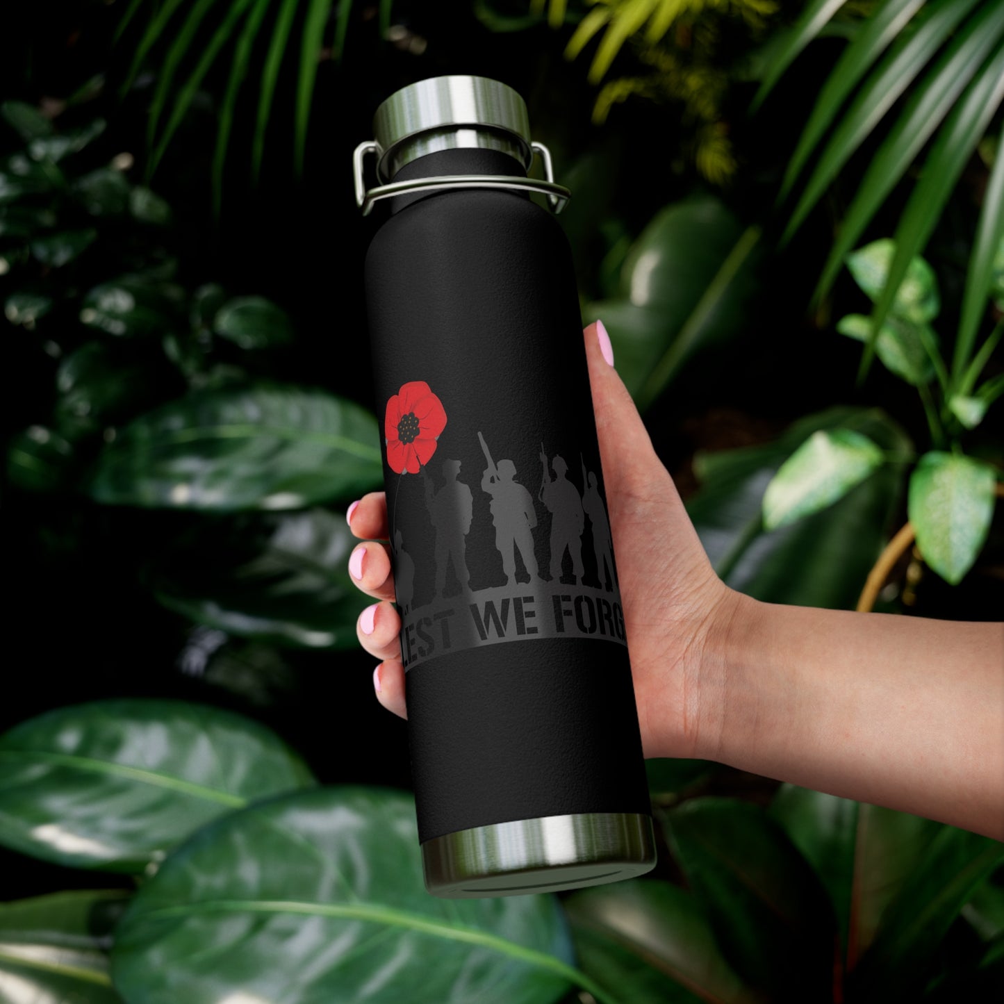 LUFC “Lest We Forget” Copper  Vacuum Insulated Bottle: Leeds  United Remembrance Edition