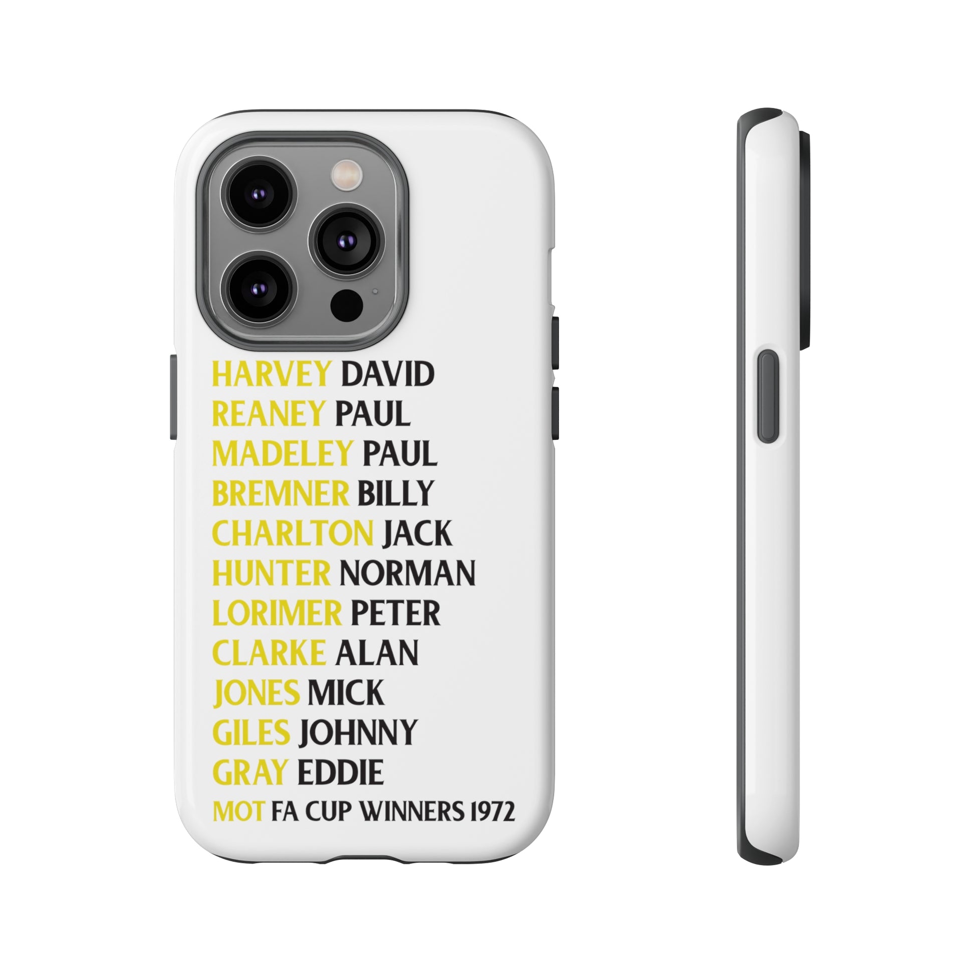 1972 FA Cup winners tough phone case LUFC