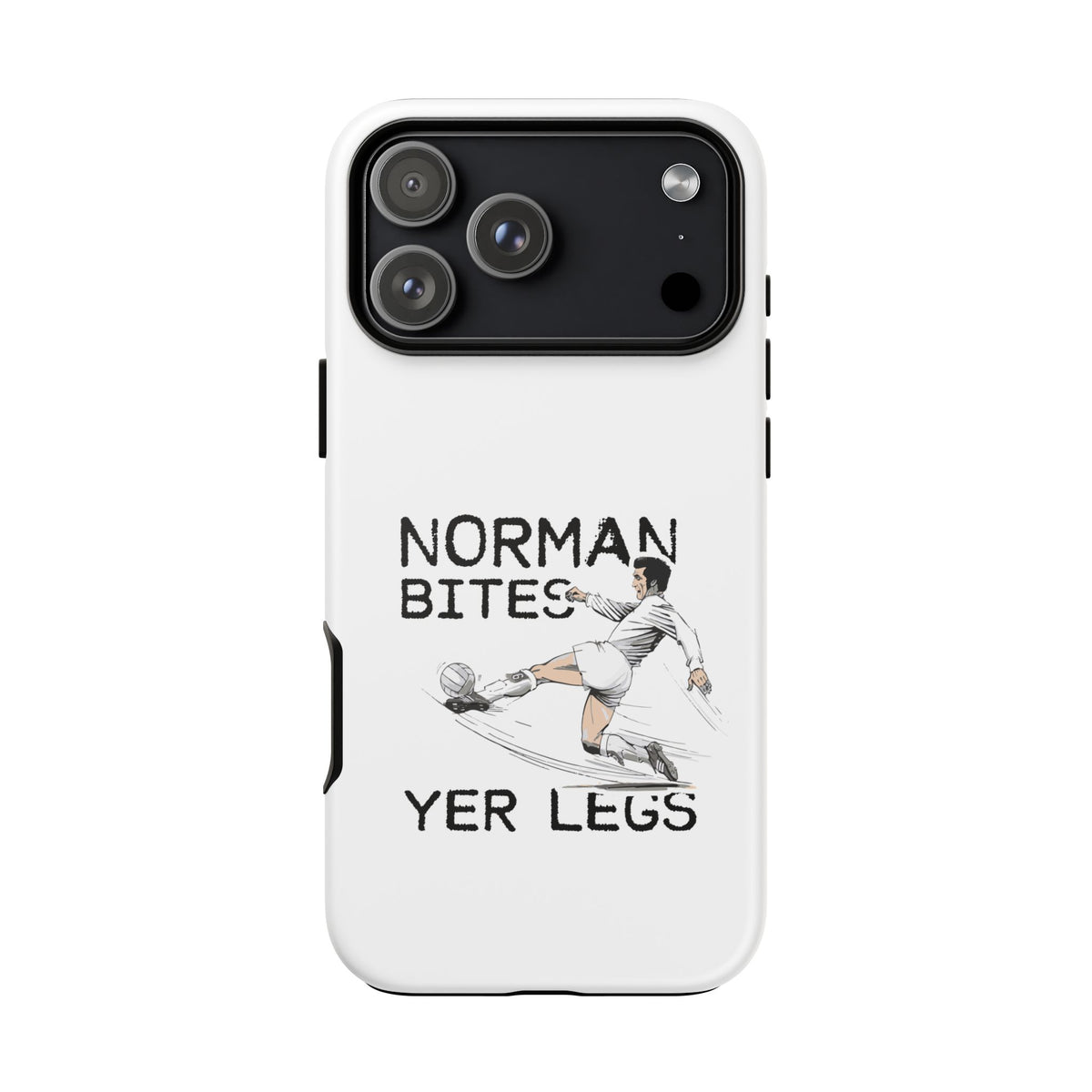 Leeds United NORMAN BITES 'YER LEGS' Phone Case