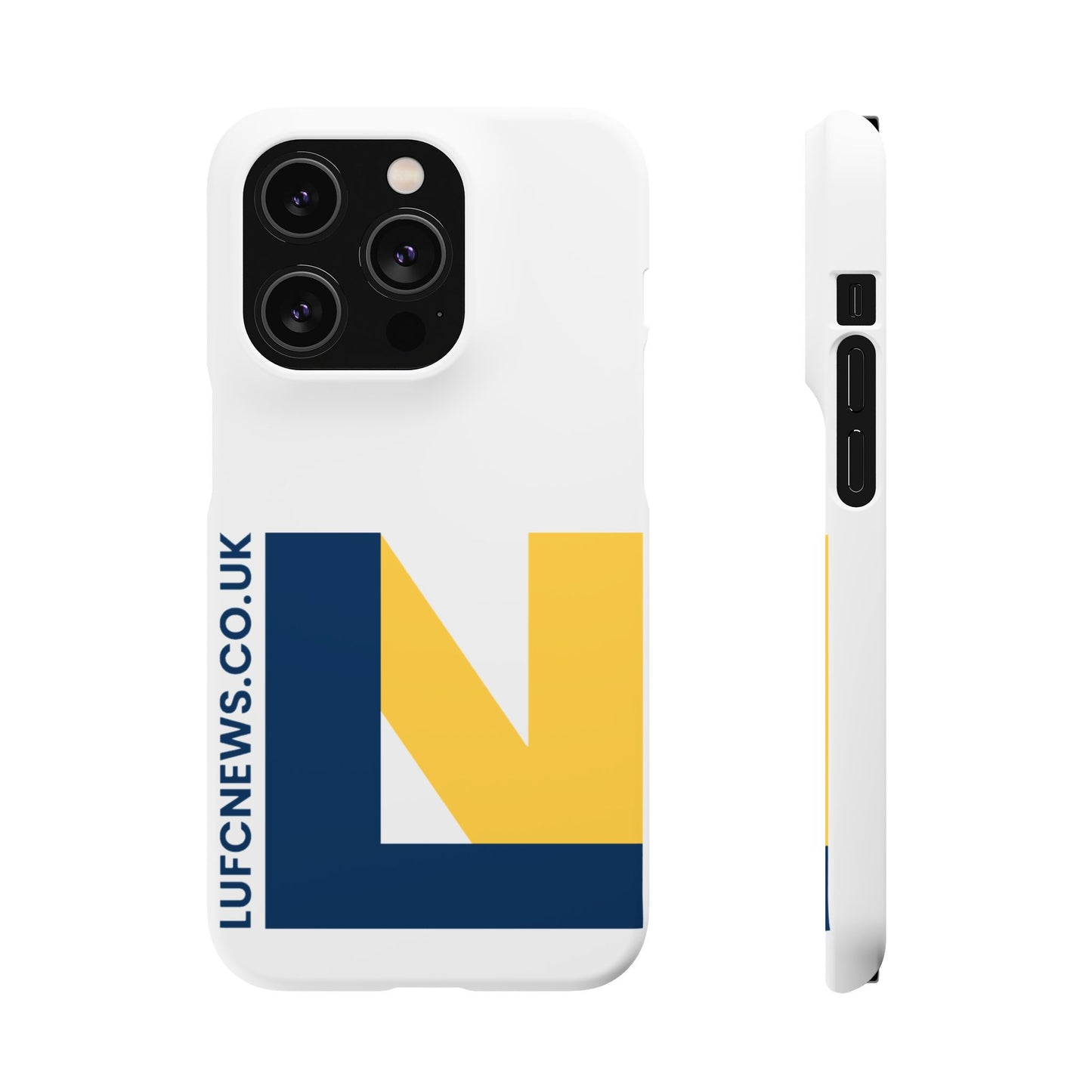 Leeds United "LUFCNEWS.CO.UK"  Snap Case