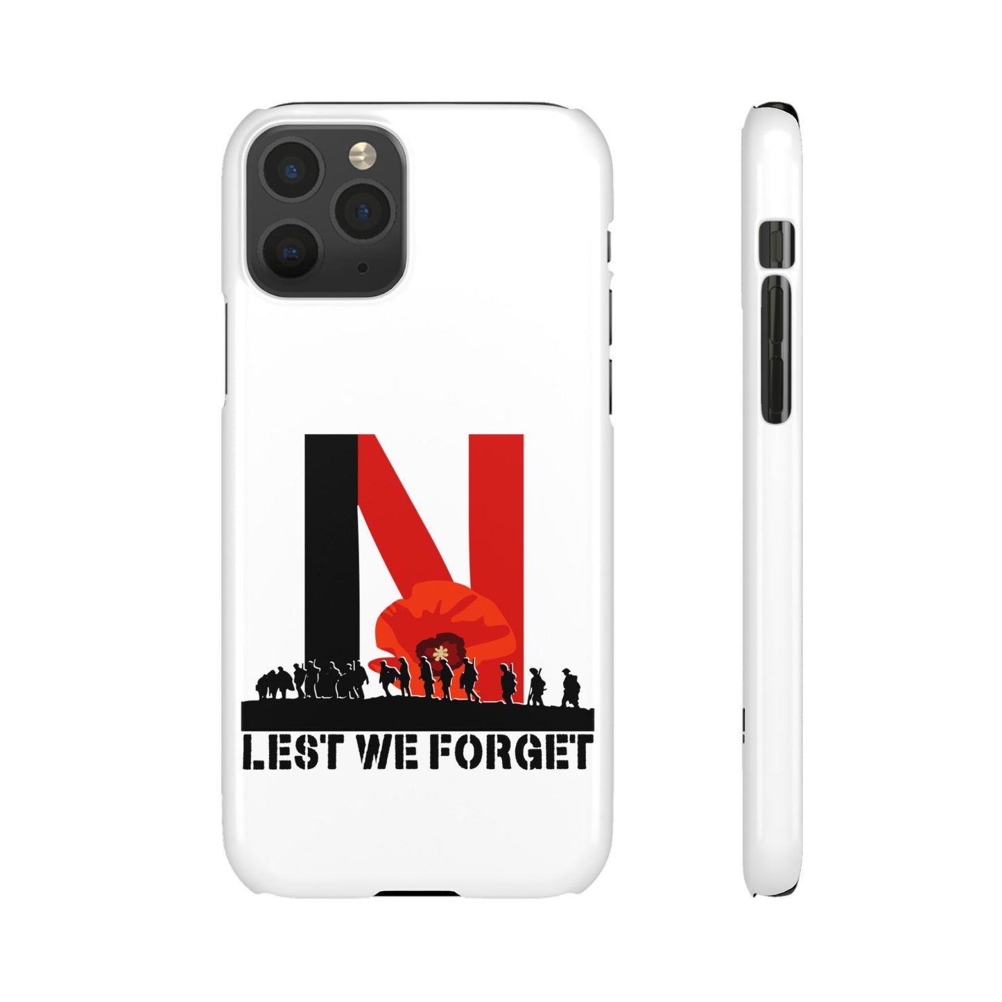 Leeds United "LEST WE FORGET"  Snap Case