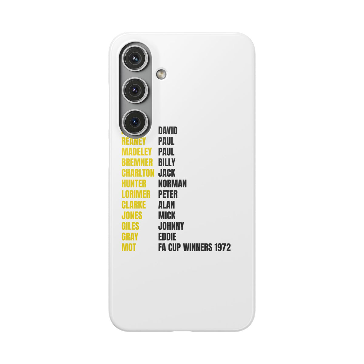 Snap Phone Case - 1972 FA Cup Winners