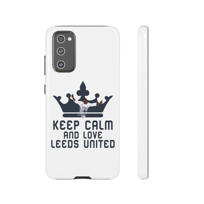 Tøft telefonveske - Keep Calm and Love Leeds United