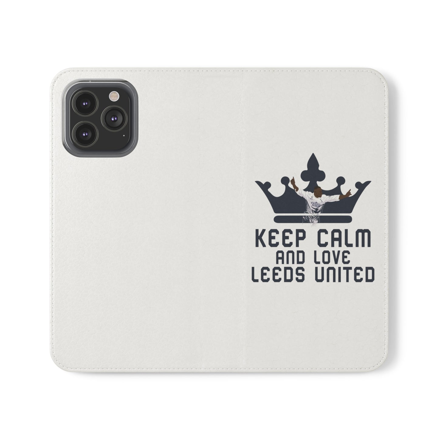 Flip Phone Case - Keep Calm And Love Leeds United