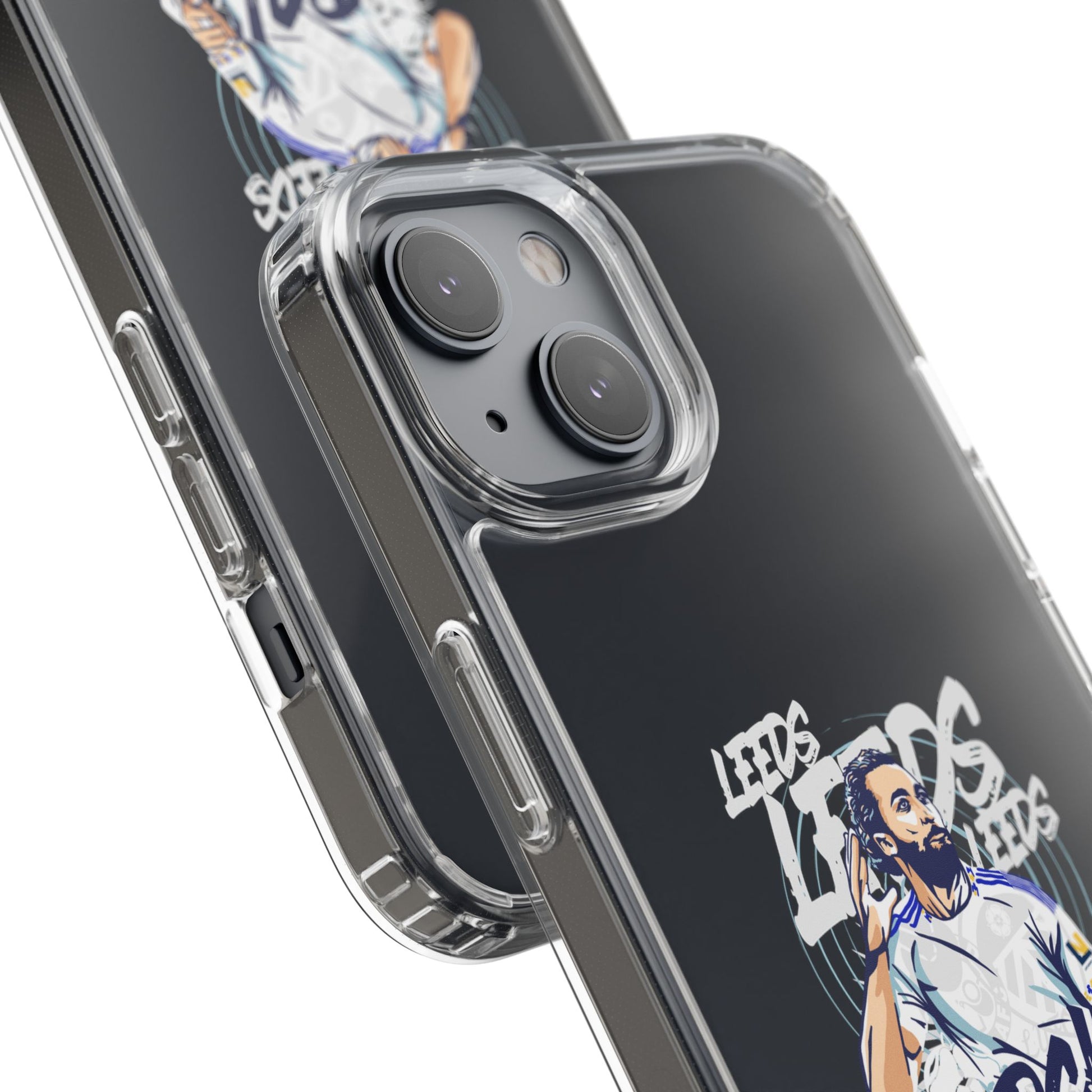 LUFC News “LEEDS: Dominic  Calvert-Lewin” Clear Phone Case - Lufcnews.co.uk