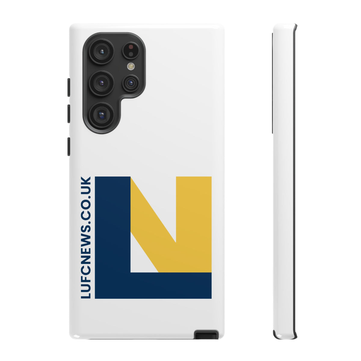 Leeds United 'LUFCNEWS.CO.UK' Phone Case