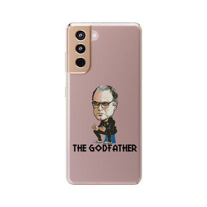 Clear Phone Case - Cartoon Bielsa the Godfather