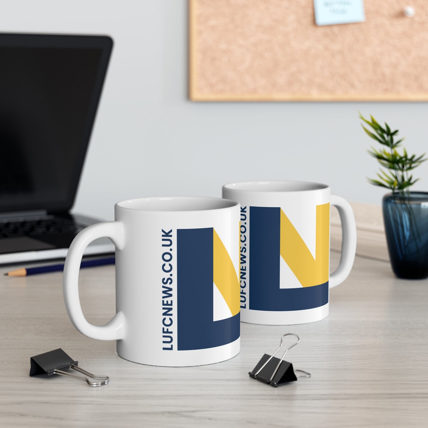 LUFCNEWS Enamel Camping Mug
