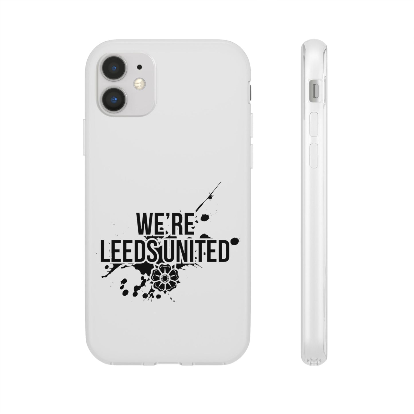 LUFC 'We're Leeds United' Retro  Football: Flexi Case