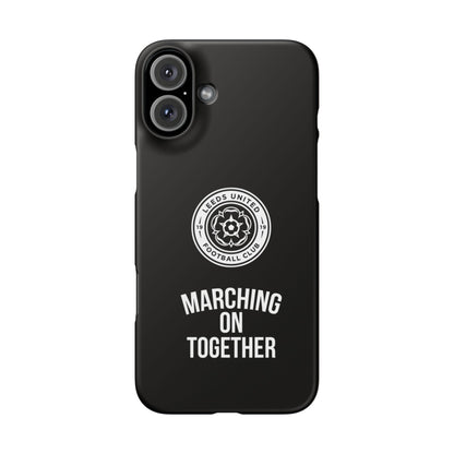 05 Snap Phone Case — "All Leeds Aren't We" Blue & Yellow Emblem