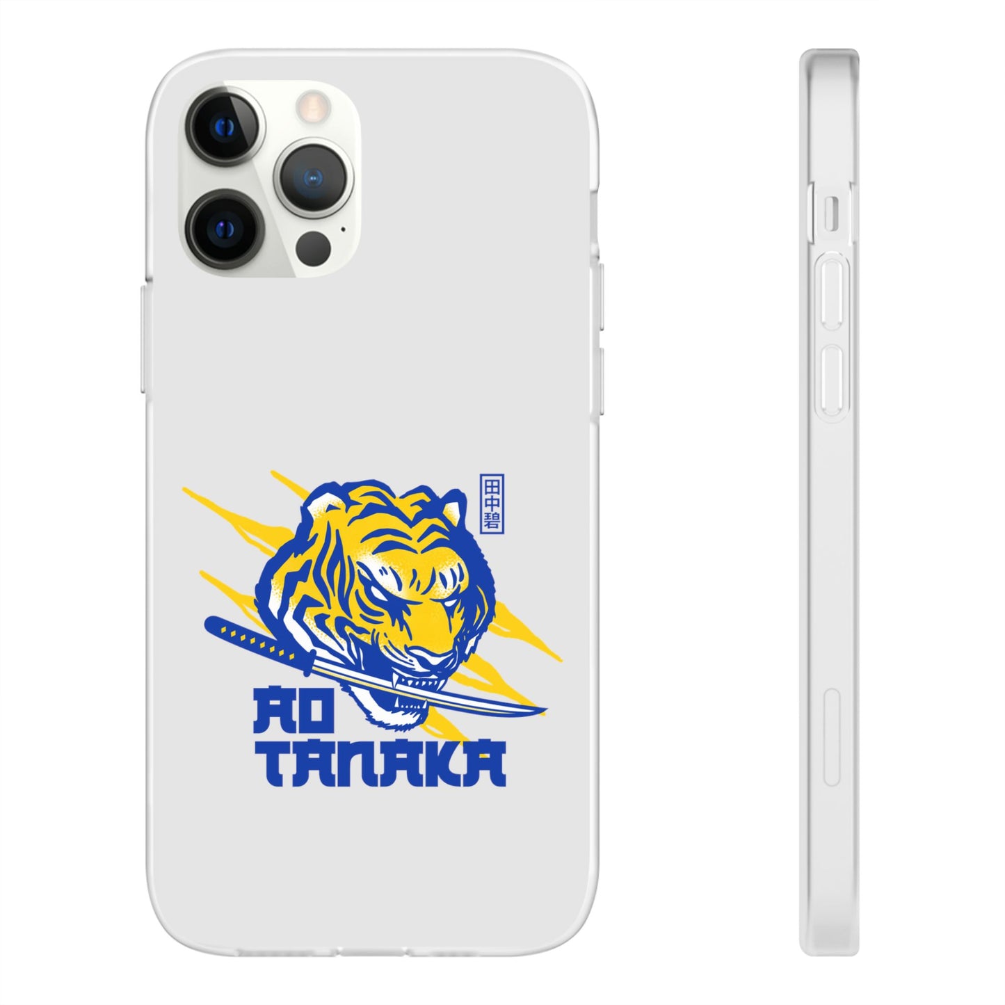 LUFC 'AO TANAKA' Retro Football:  Flexi Case