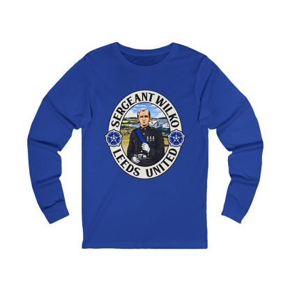 “Sergeant Wilko” Leeds United Long  Sleeve T-Shirt: Unisex Fit
