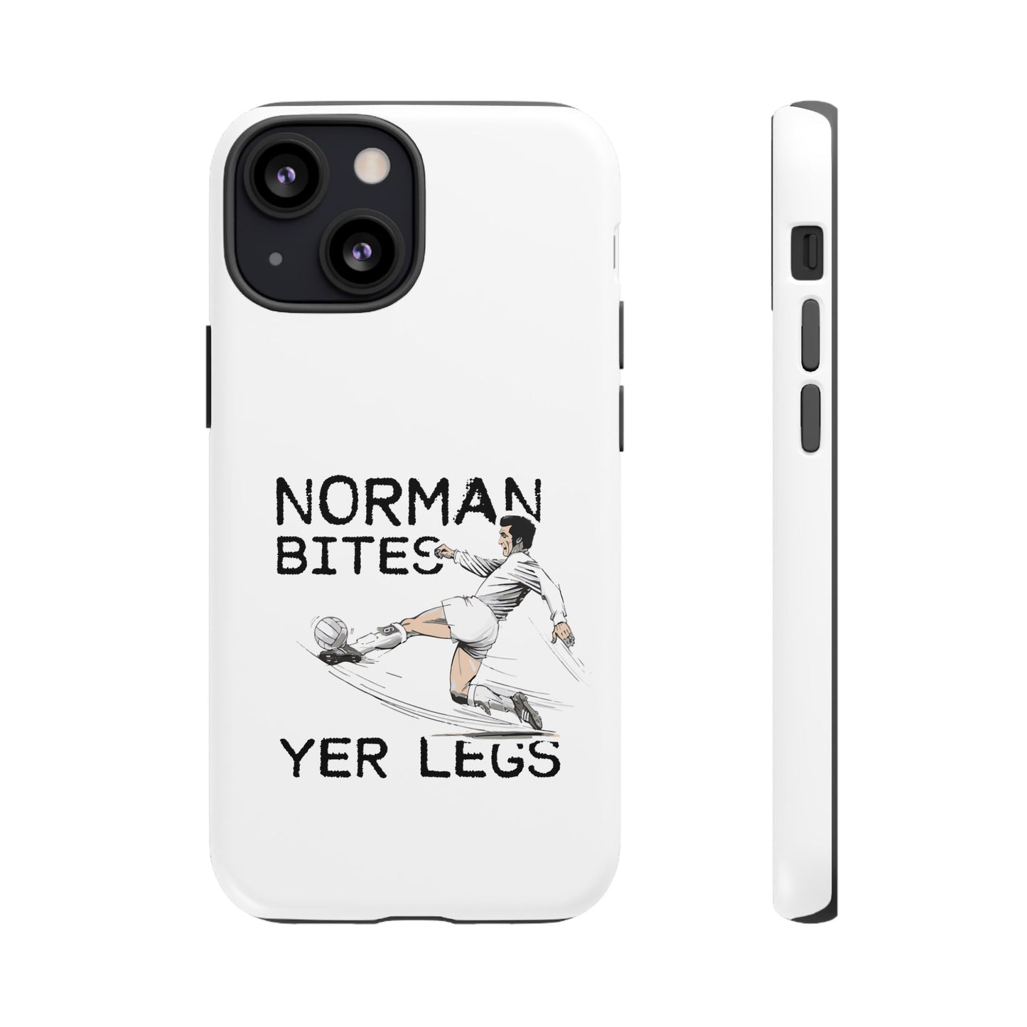 Leeds United NORMAN BITES 'YER  LEGS' Phone Case