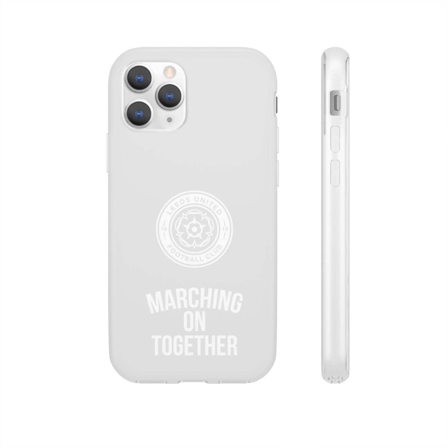 LUFC 'MARCHING ON TOGETHER' Flexi Case
