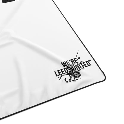 LUFC “We’re Leeds United”  Remembrance Day Snuggle Blanket:  Cozy Tribute to Team Pride