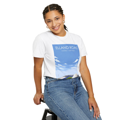 LUFC News Graphic Tee | Garment-Dyed Unisex T-Shirt