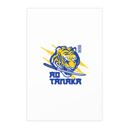 LUFC “Ao Tanaka” Silk Poster