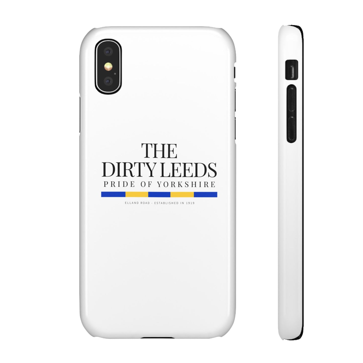LUFC “The Dirty Leeds: Pride of  Yorkshire” Snap Case
