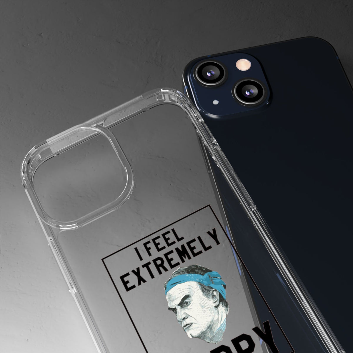 Clear Phone Case - Bielsa I feel Extremely Happy
