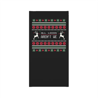 LUFC Christmas Winter Neck Gaiter  “ALL LEEDS AREN’T WE” Festive  Design