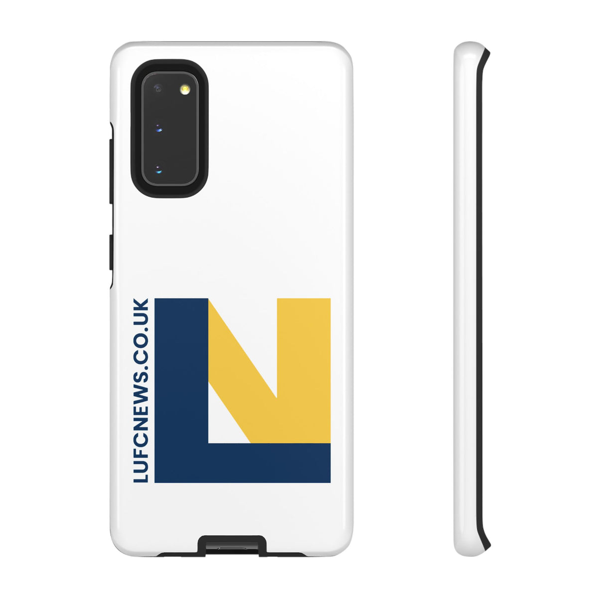 Leeds United 'LUFCNEWS.CO.UK' Phone Case